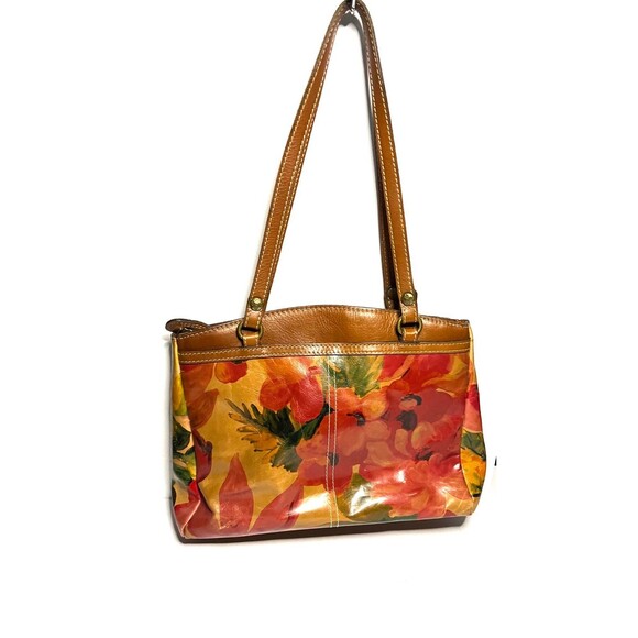 Patricia Nash leather floral shoulder bag - Picture 4 of 7